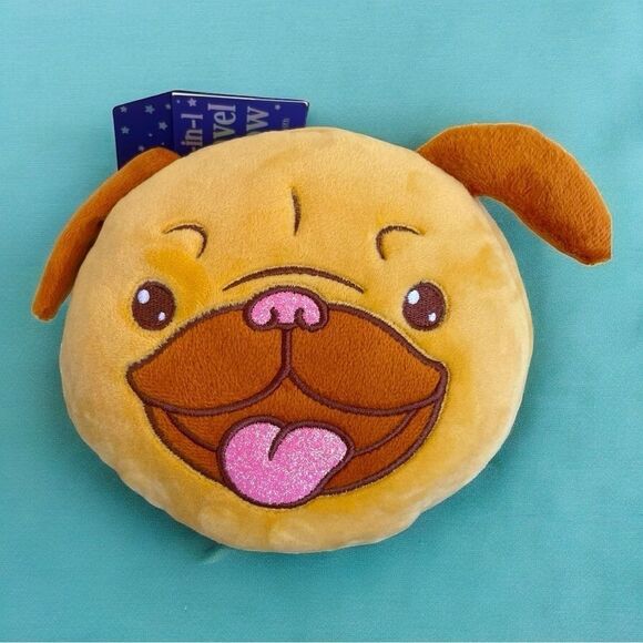Travel Pillow Dog Neck Pillow Eye mask 2-in-1 NWT - Picture 1 of 5